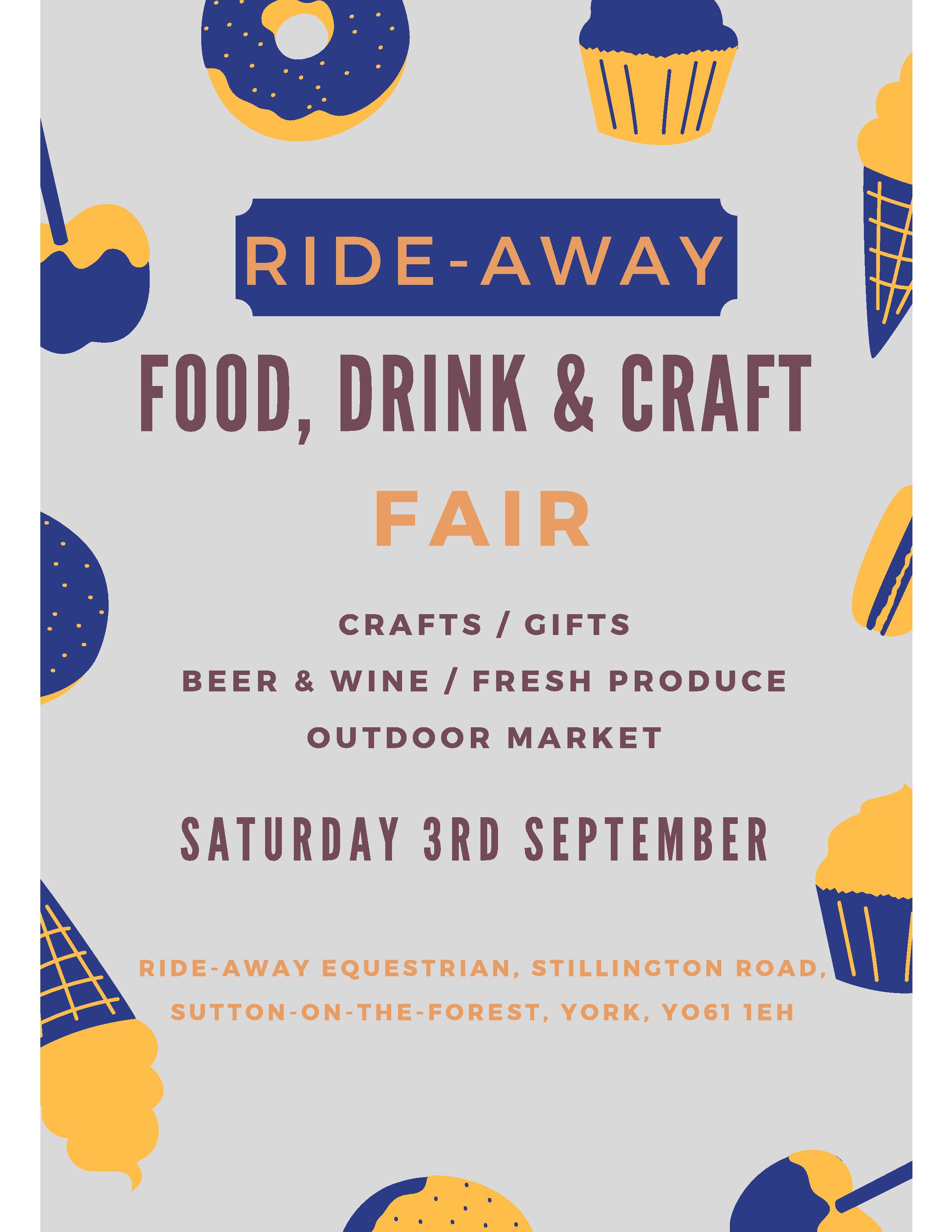 Rideaway Equestrian Craft Fair Organiser in York, North Yorkshire