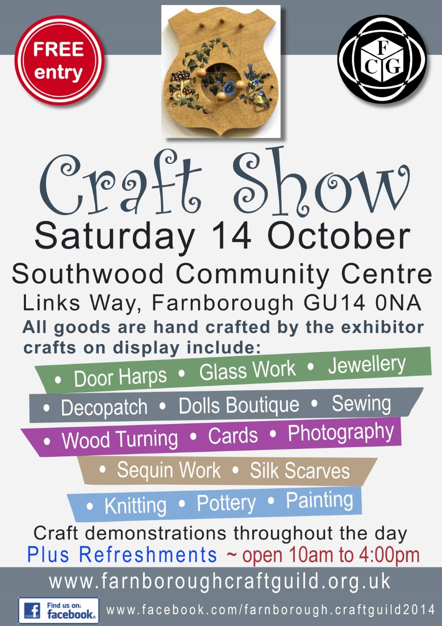 Craft Fair at Southwood Community Centre Craft Fair in Farnborough