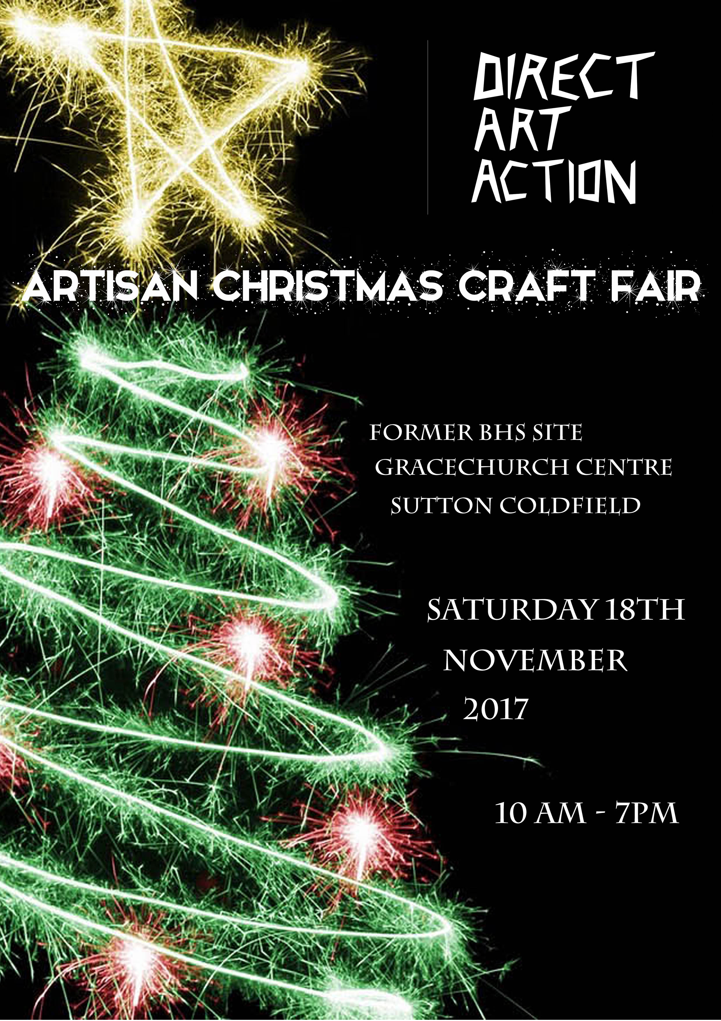 Artisan Craft Fayre - Xmas Market in Sutton Coldfield West Midlands