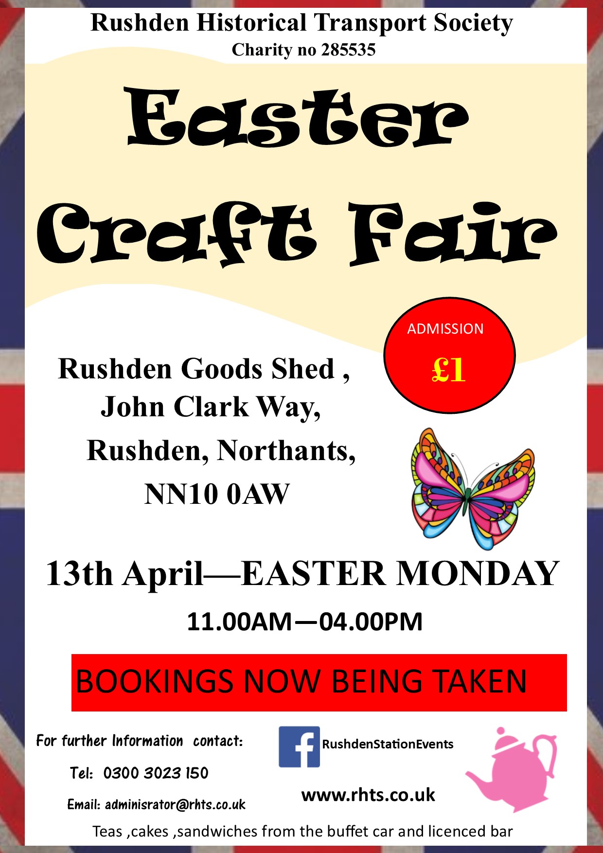 Easter Craft Fair Craft Fair in Rusden Northamptonshire